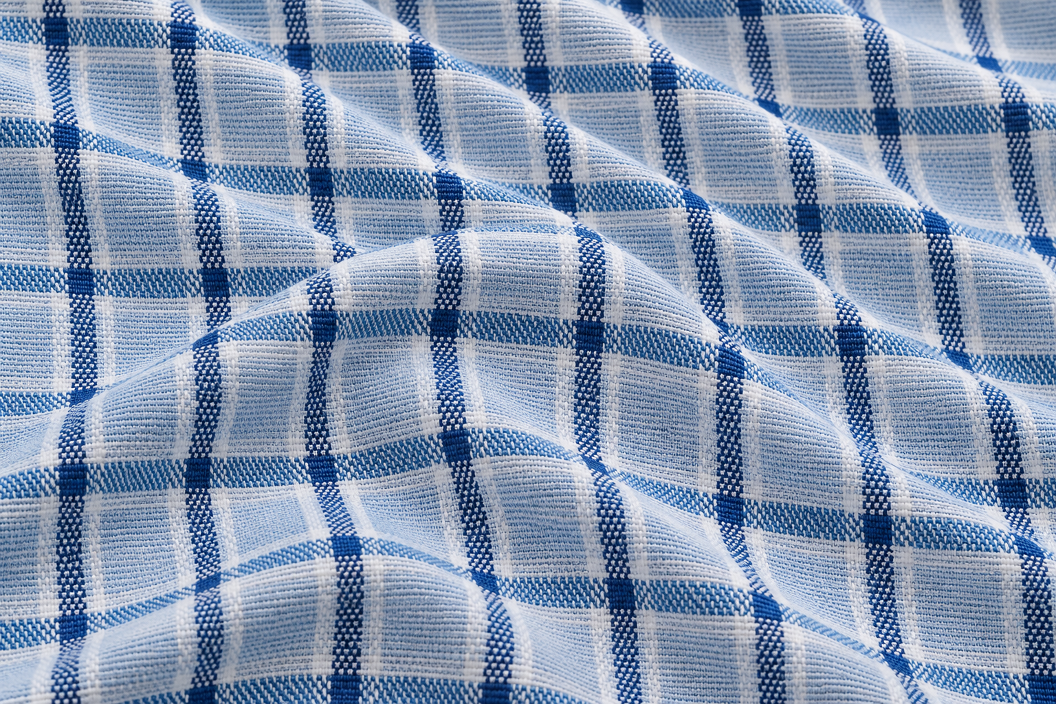 Blue Windowpane Shirt III