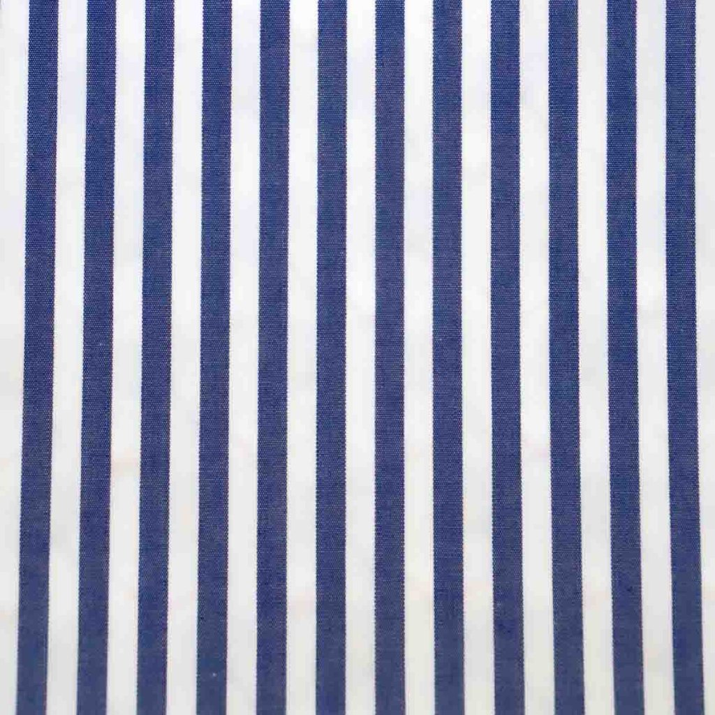 Blue & White Awning Stripes Shirt