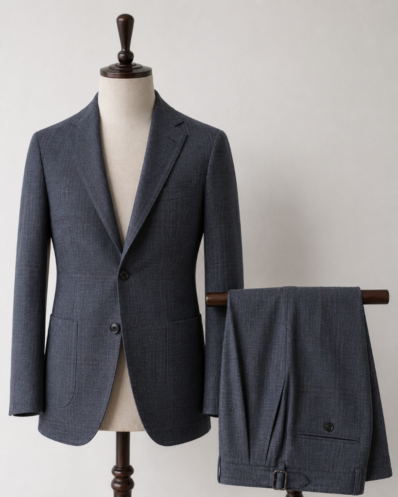 Charcoal Solid Suit