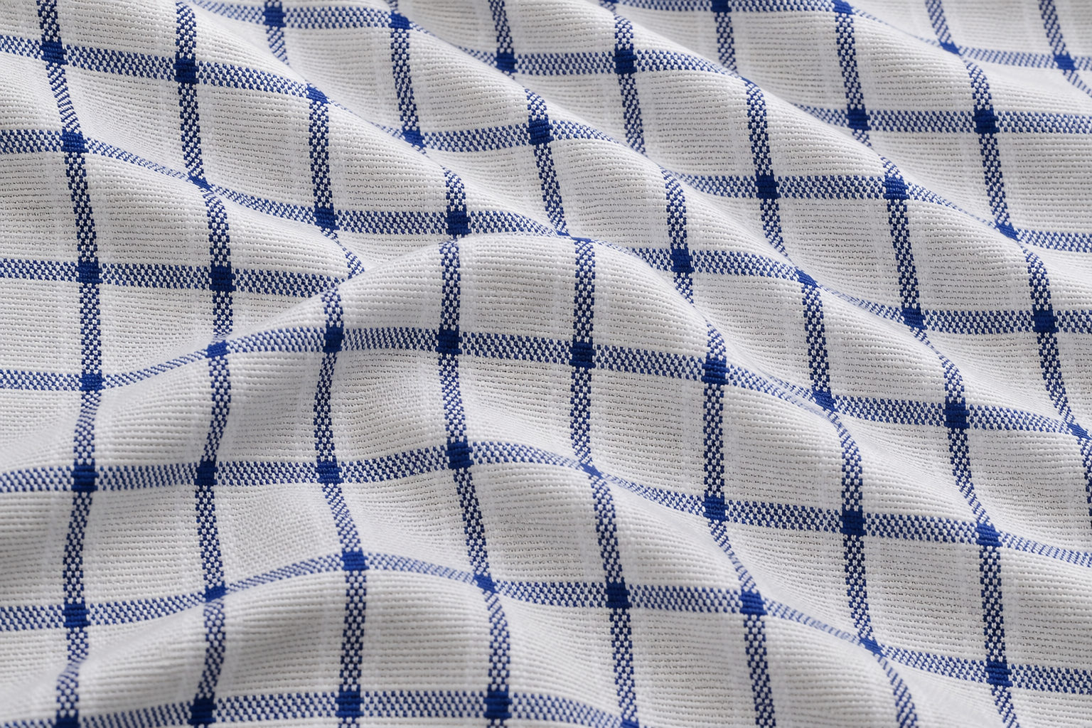 Blue Windowpane Shirt II