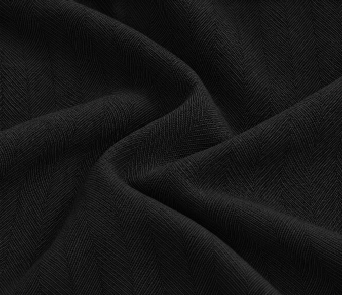 Black Herringbone Shirt II