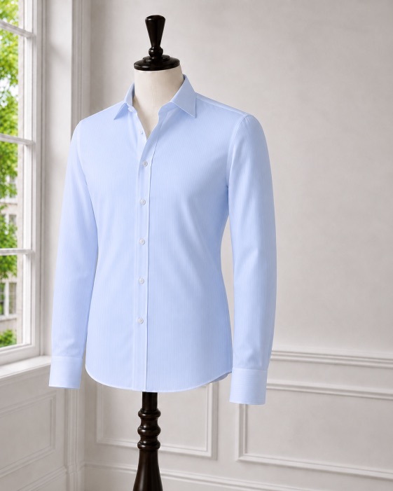 Light Blue Pinstripe Shirt II