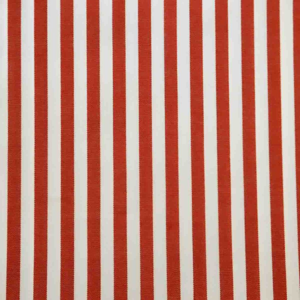 Red & White Awning Stripes Shirt