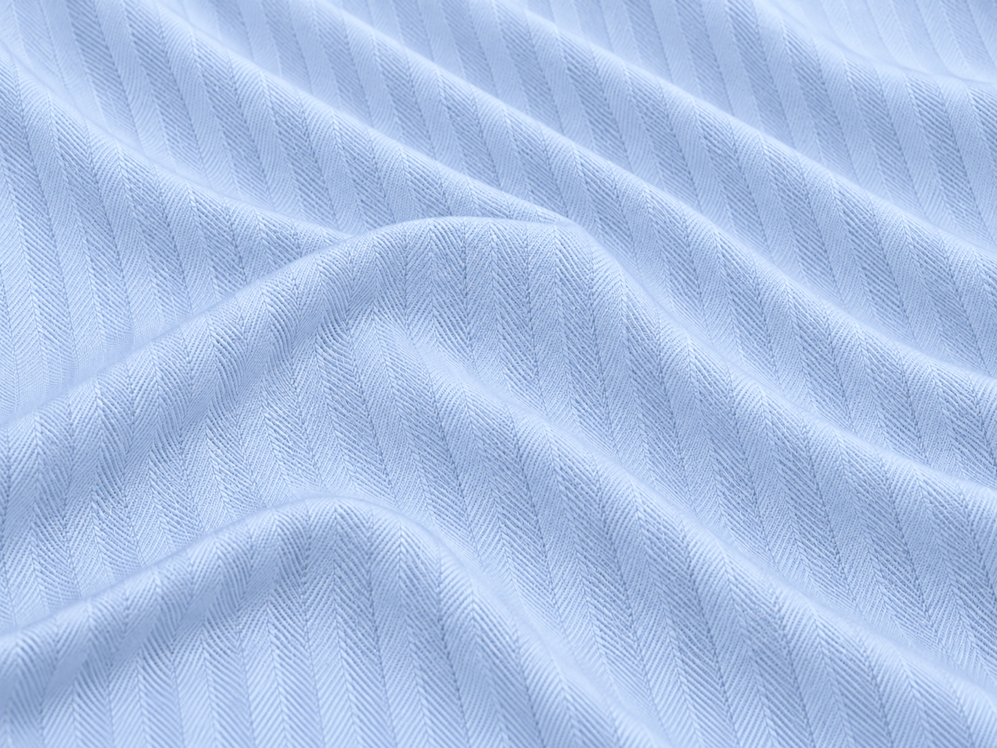 Blue Herringbone Shirt III