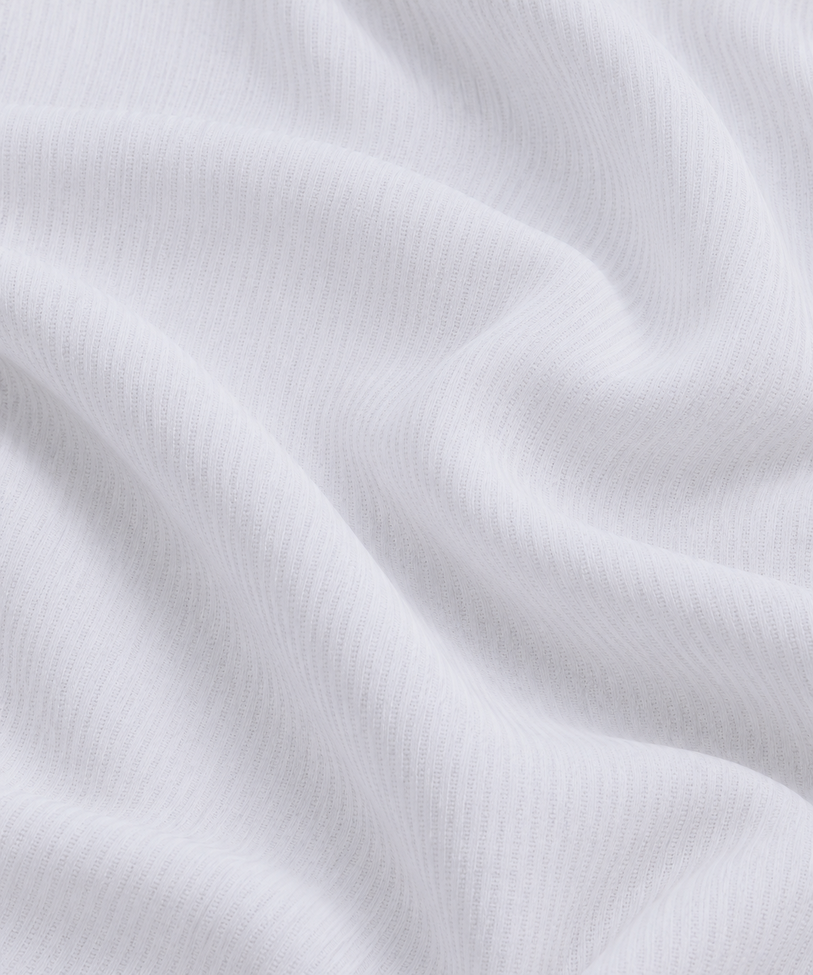 White Ribbed Shirt