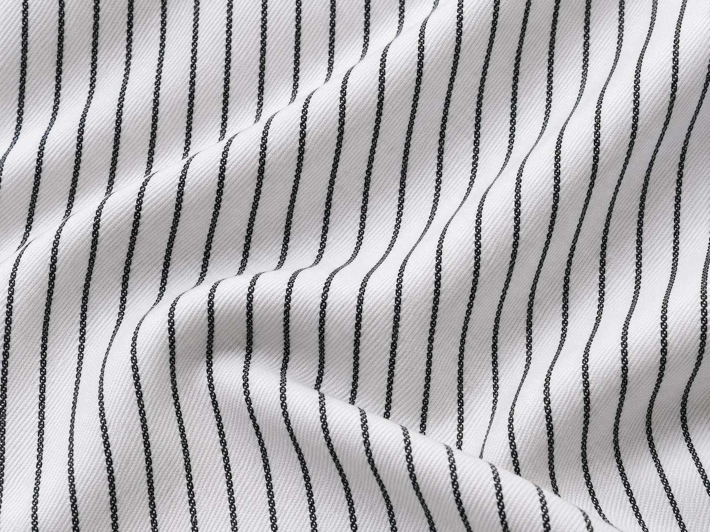 Black Pinstripe Shirt