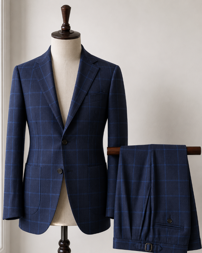 Charcoal Plaid Vest