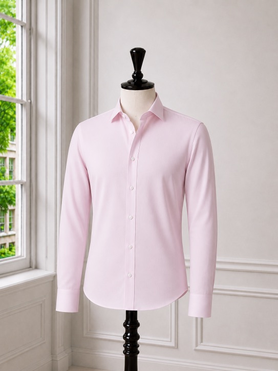 Pink Solid Shirt