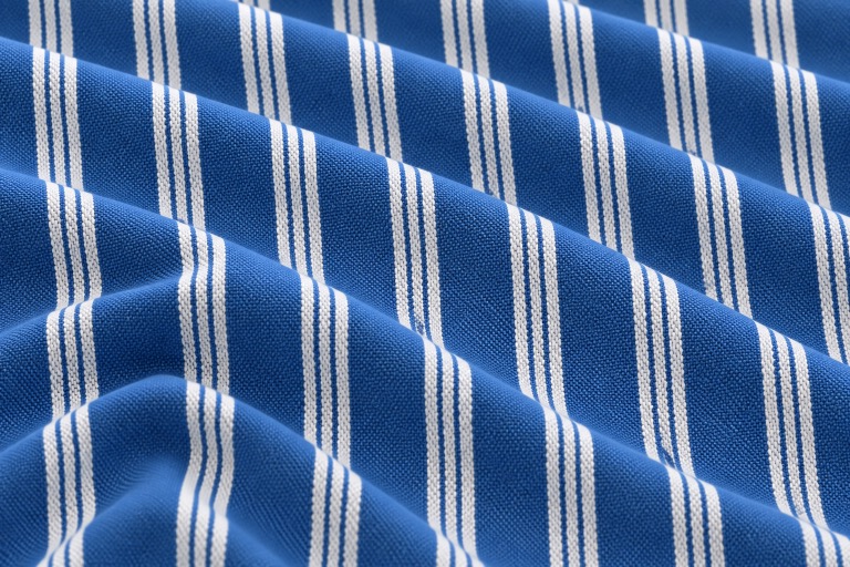Royal Blue Pinstripe Shirt