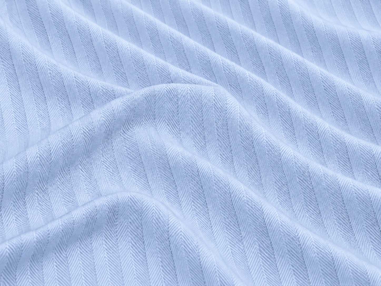 Blue Herringbone Shirt II