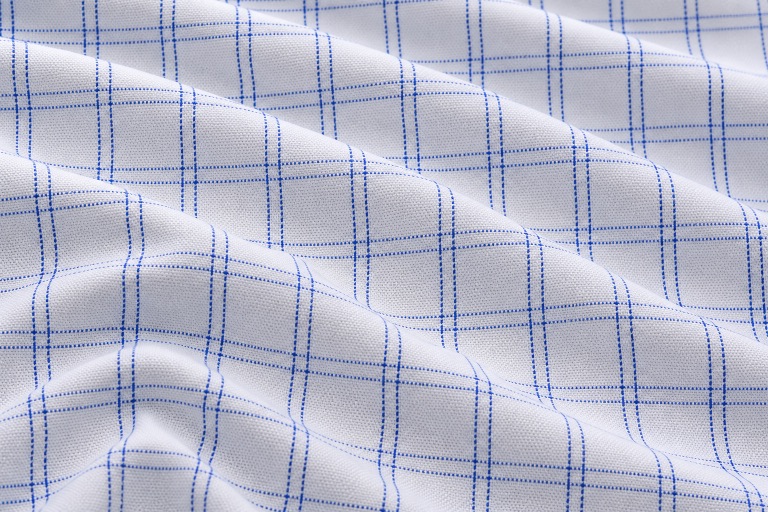Blue Windowpane Shirt