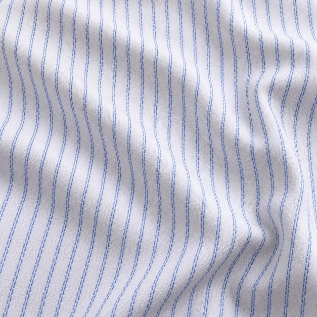 Blue Pinstripe Shirt V