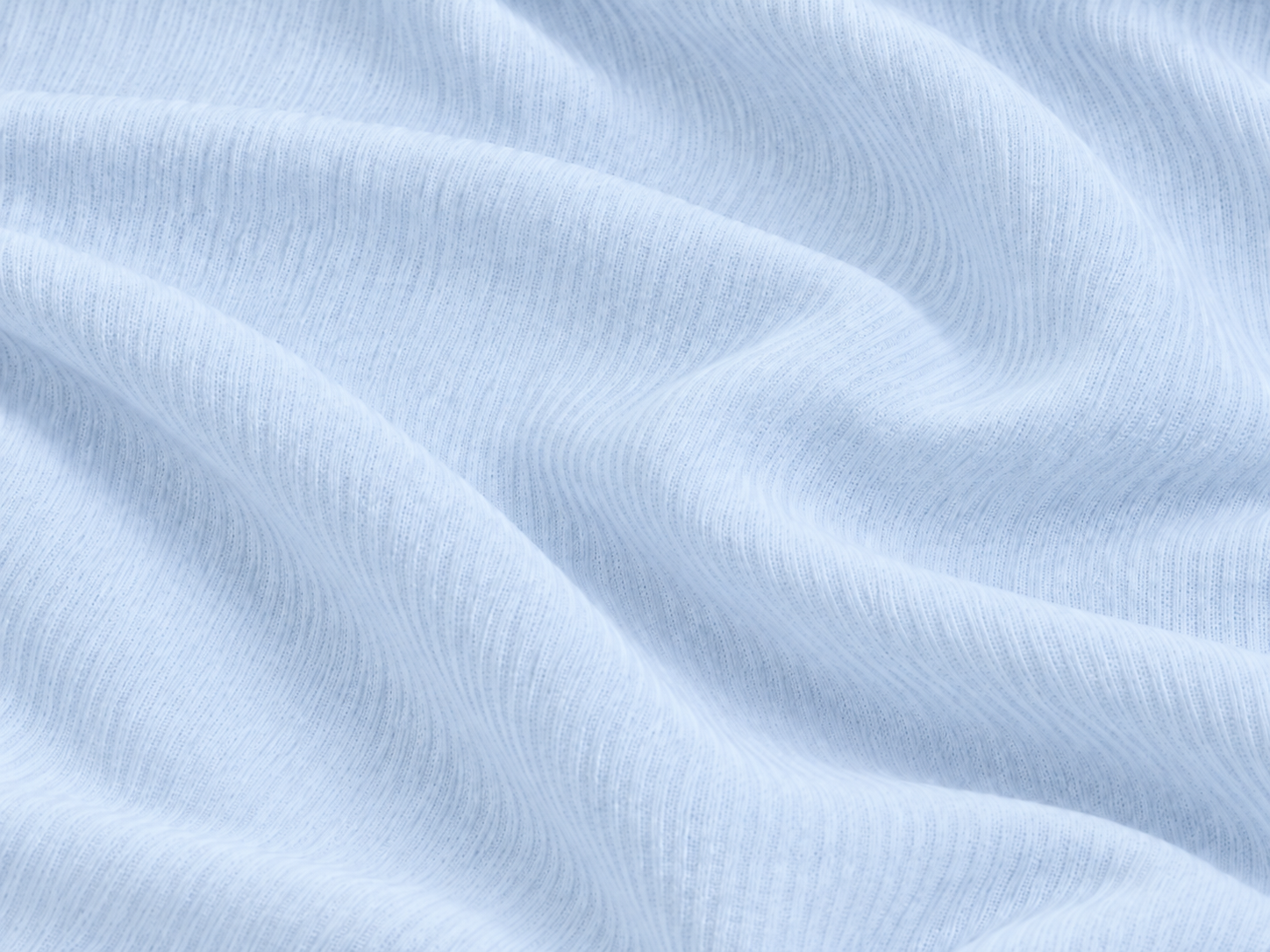 Blue Ribbed Shirt