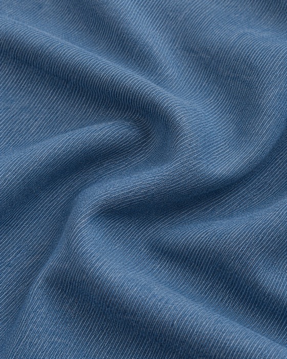 Blue Solid Shirt V