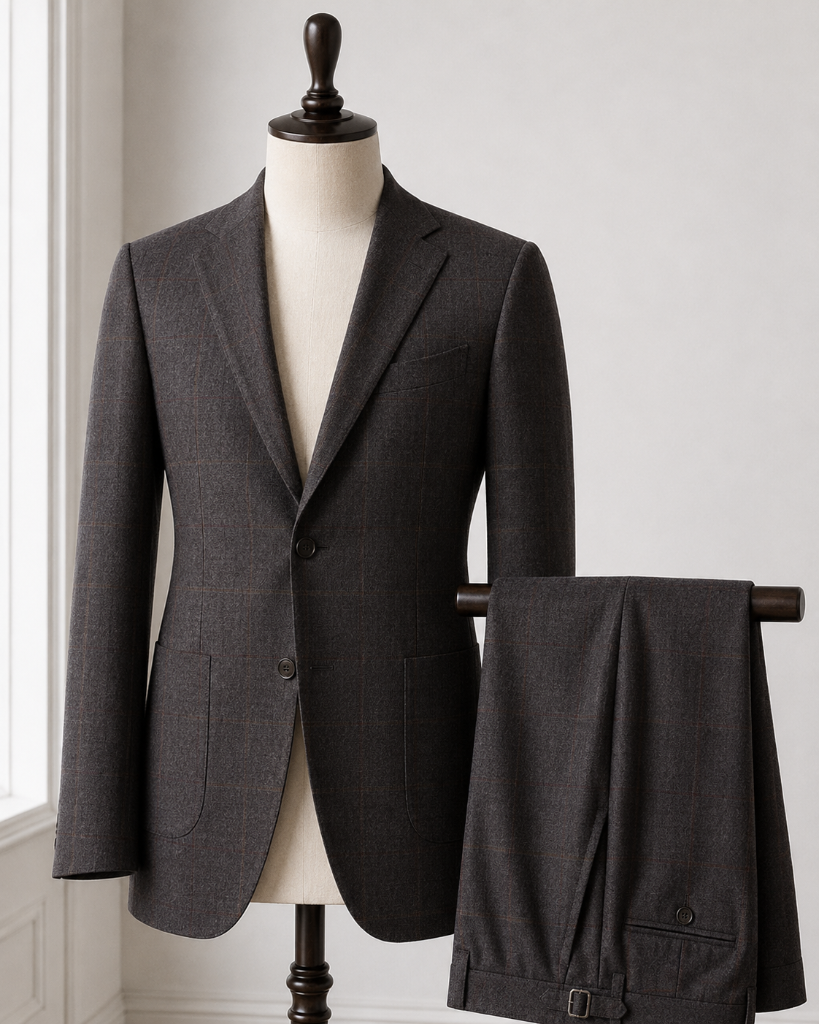 Charcoal Glen Plaid Jacket