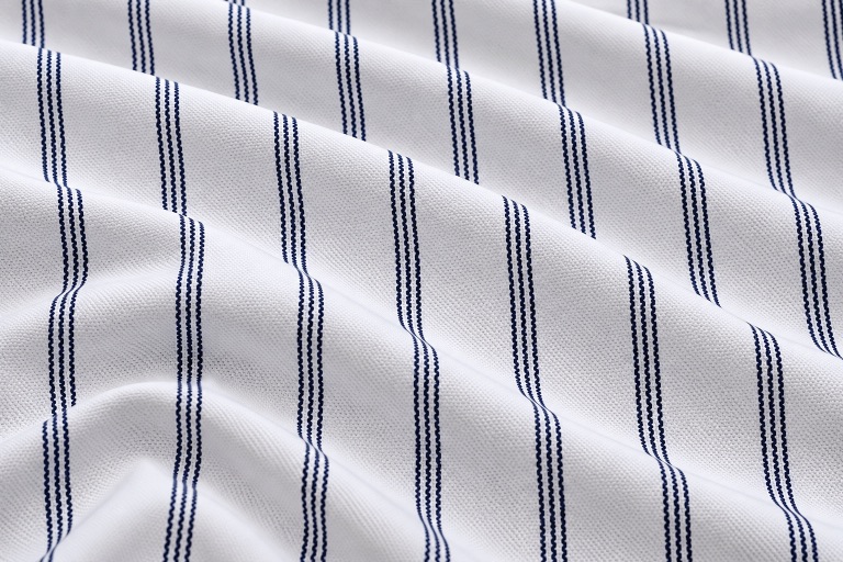 Navy Pinstripe Shirt