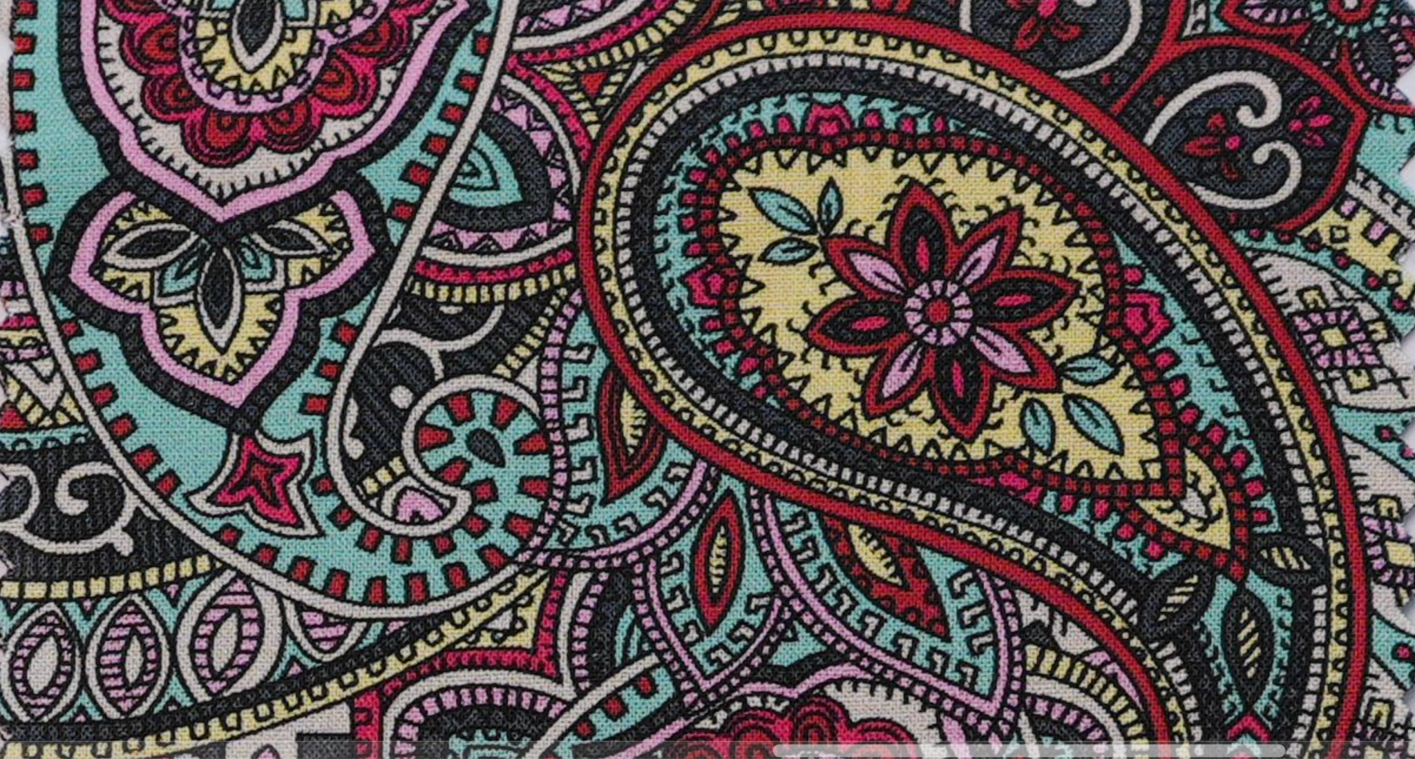 Teal Paisley Shirt