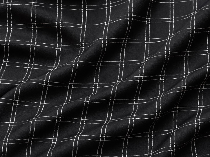 Black Windowpane Shirt