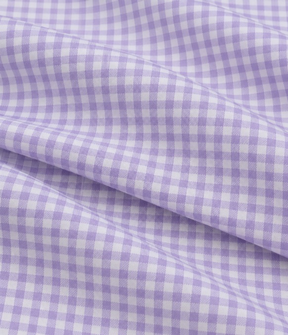 Purple Gingham Shirt