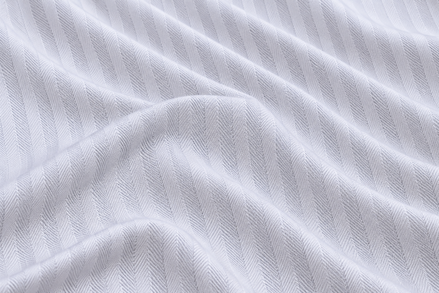 White Herringbone Shirt III