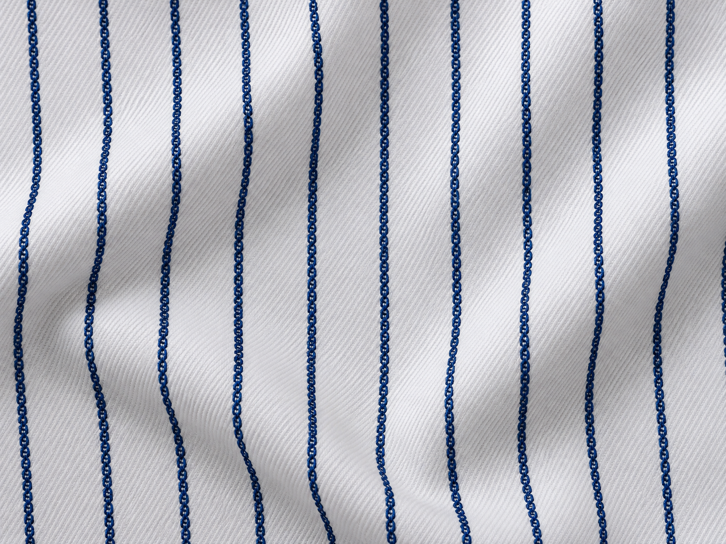 Royal Blue Pinstripe Shirt II