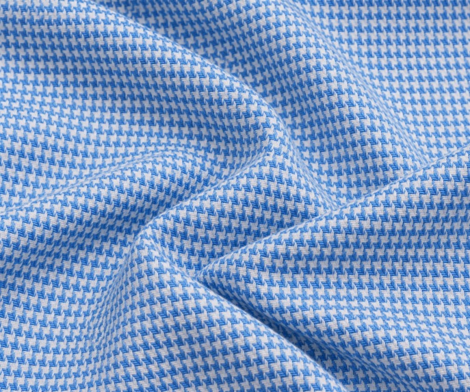 Blue Houndstooth Shirt II