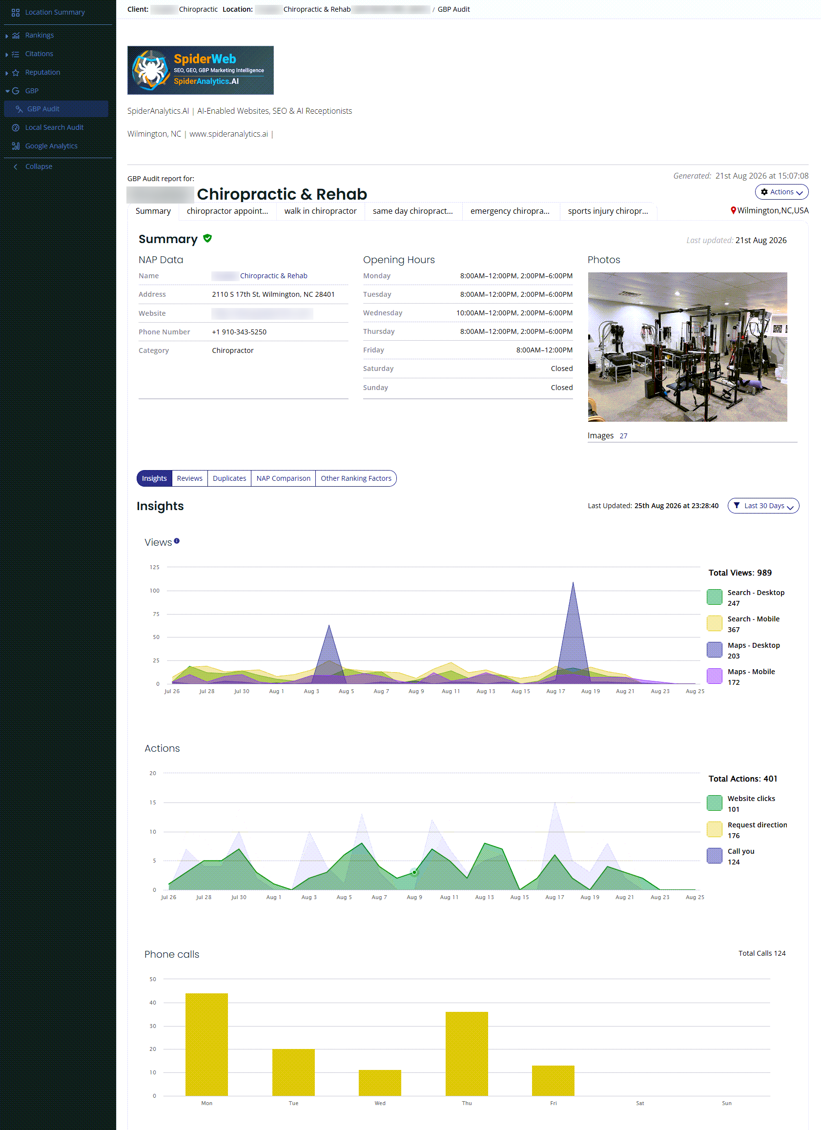 Google Business Profile Insights