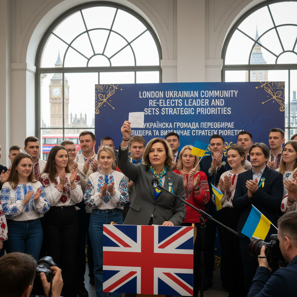 Londono ukrainiečiai perrinko bendruomenės lyderį