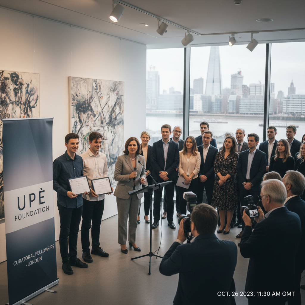 „Upės“ fondas skiria stipendijas jauniesiems kuratoriams Londone
