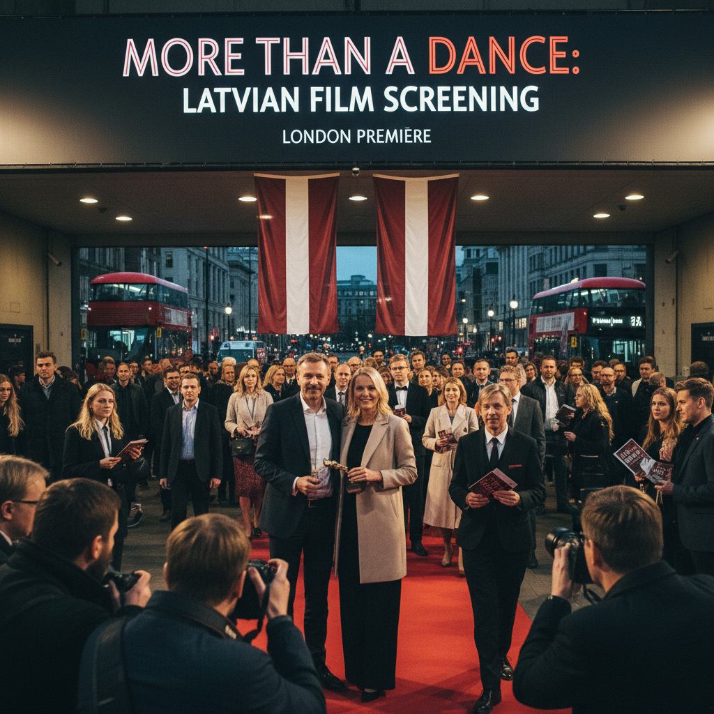 Daugiau nei šokis: Latvijos filmo peržiūra Londone