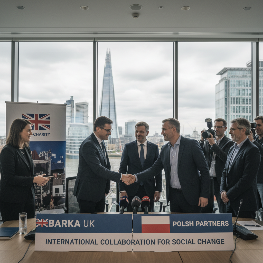 Charity Barka UK užmezga tarptautinį bendradarbiavimą su lenkų partneriais