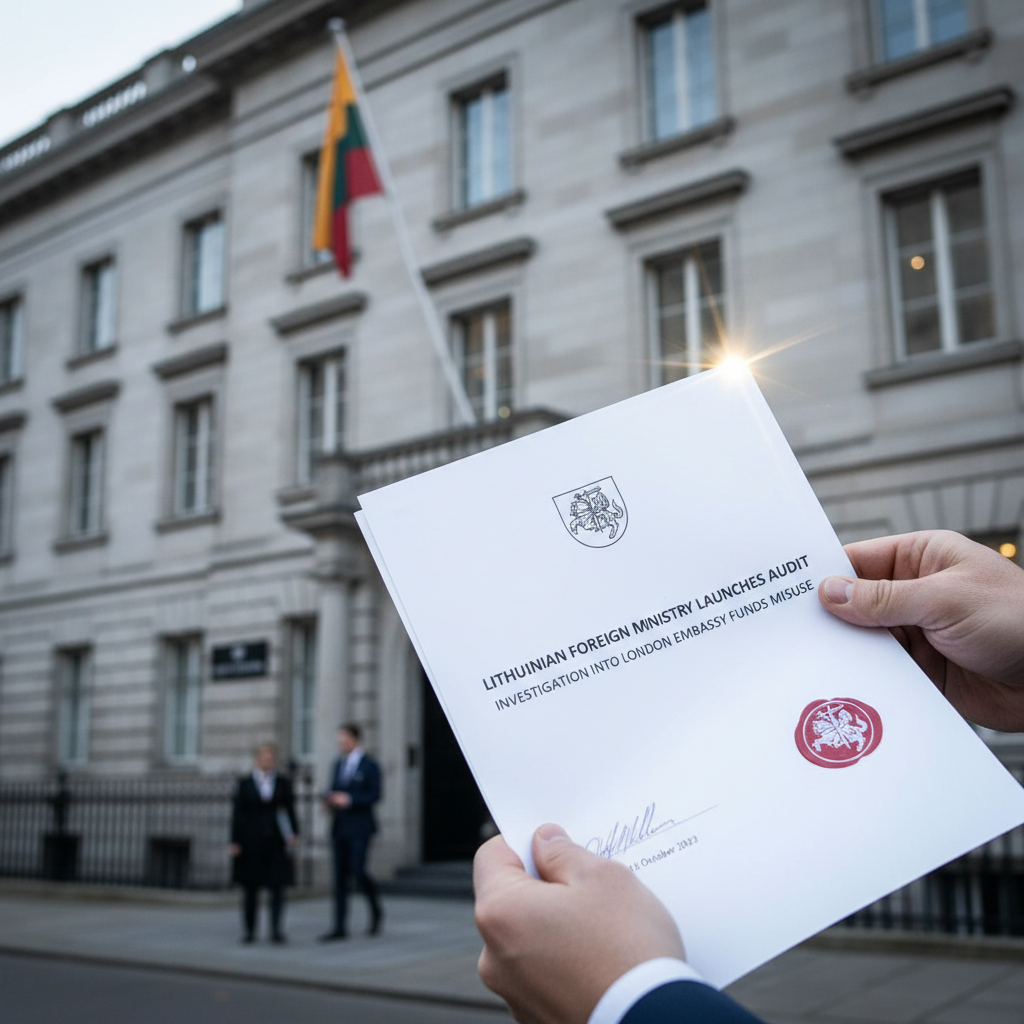 URM pradėjo auditą dėl Londono ambasados lėšų naudojimo