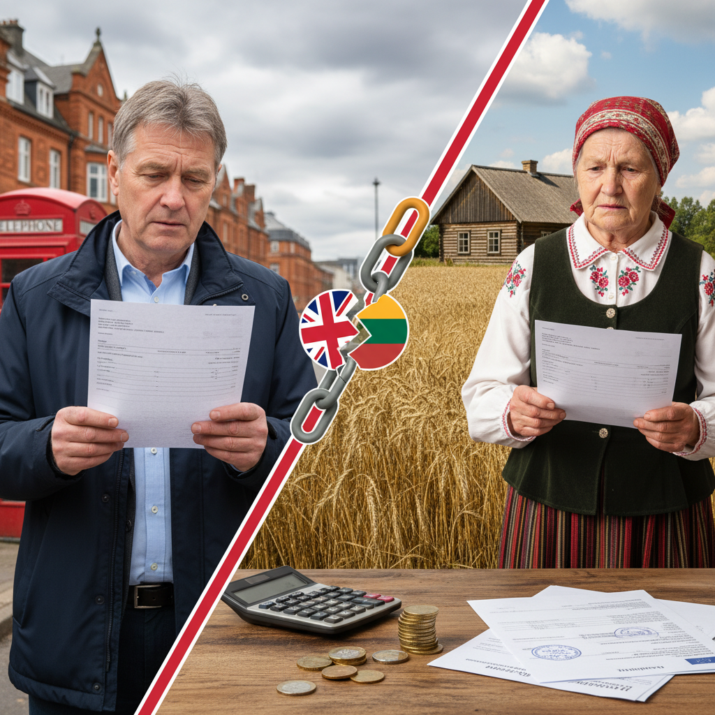 🇬🇧🇱🇹 PENSIJA IŠ LIETUVOS GYVENANT JK: KLAIDA, KURI GALI KAINUOTI BRANGIAI