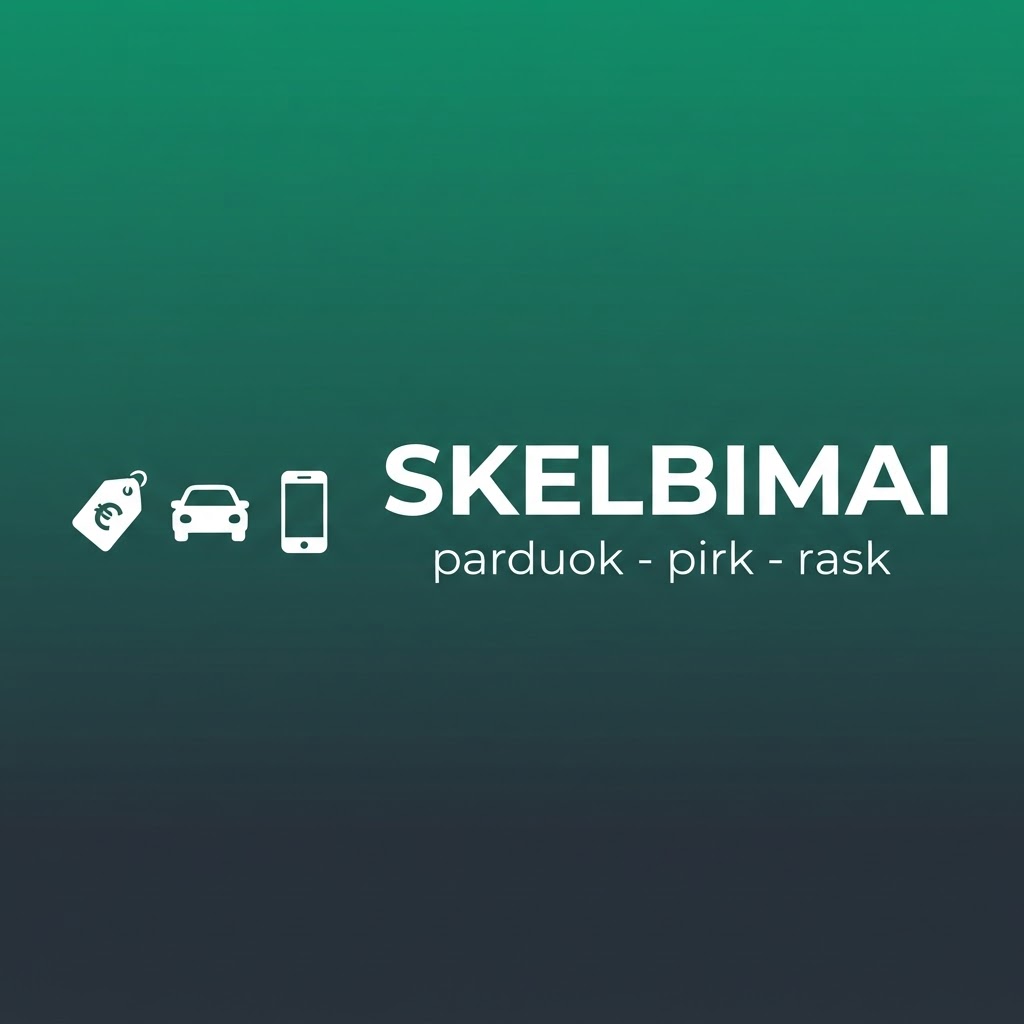 Skelbimai — parduok, pirk, rask