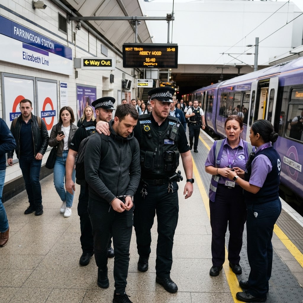 Po išpuolio prieš „Elizabeth Line“ darbuotojus sulaikytas vyras
