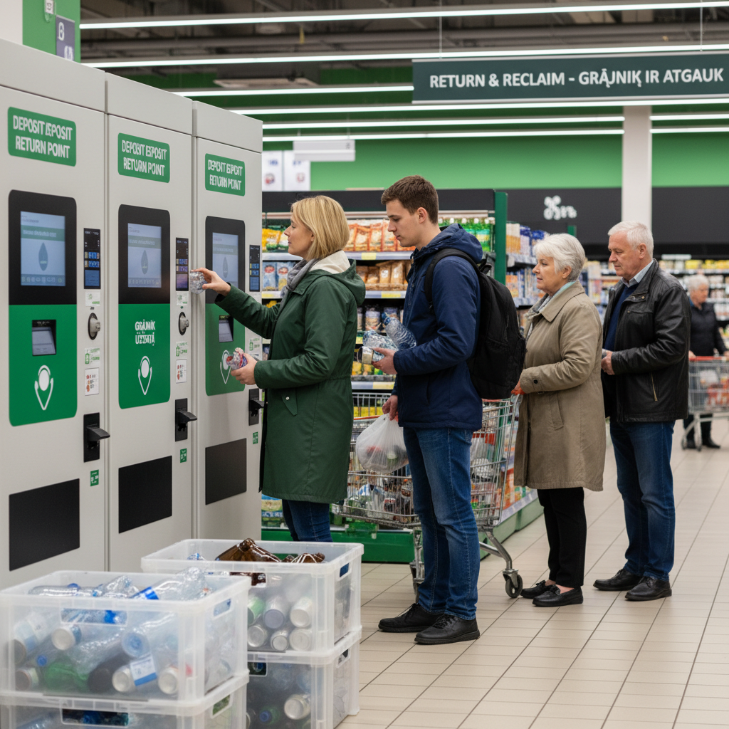 JK ruošia „užstato“ sistemą: už grąžintus butelius ir skardines gyventojai atgaus pinigus