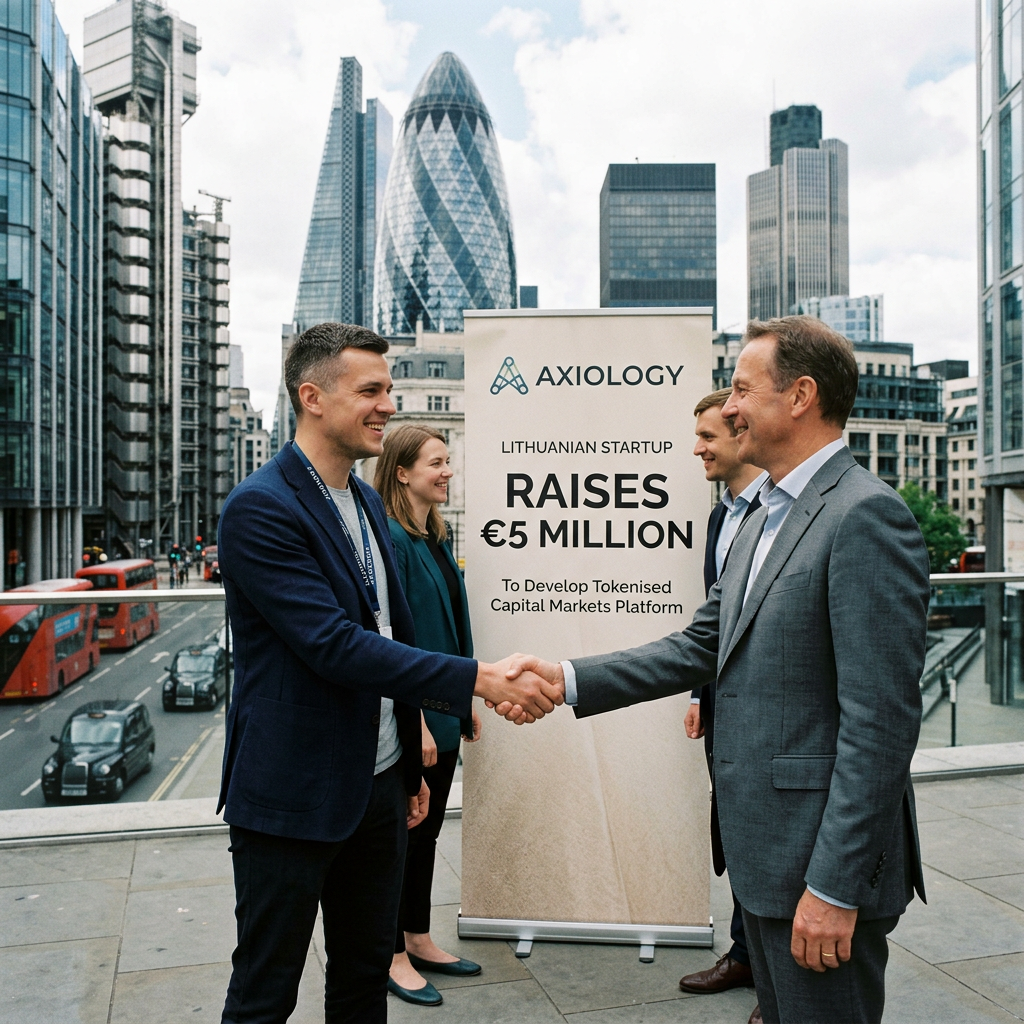 Startuolis „Axiology“ pritraukė 5 mln. eurų kapitalo rinkų platformai