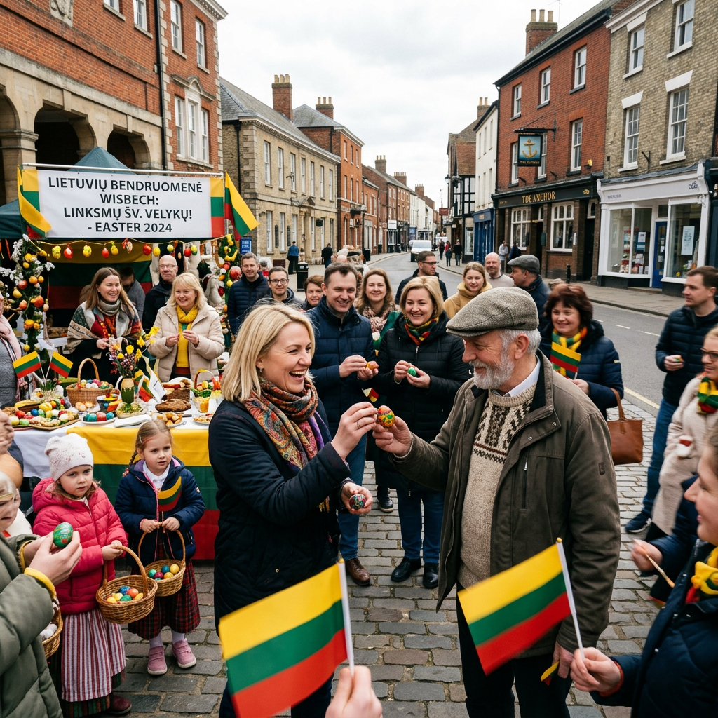 Wisbeche – lietuvių bendruomenės Velykų šventė