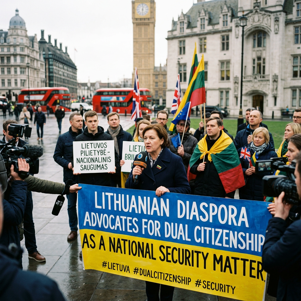 Diaspora pabrėžia dvigubos pilietybės svarbą saugumui