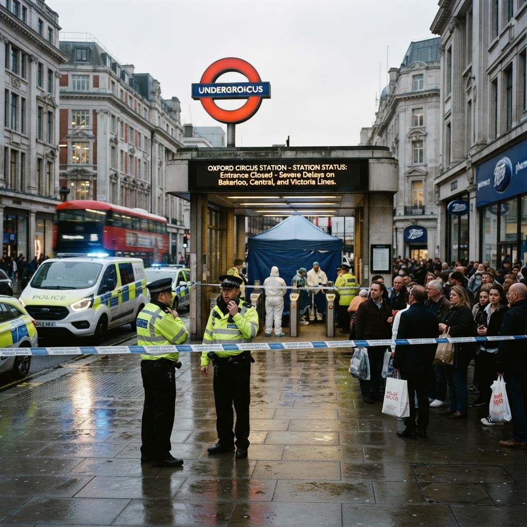 Londono metro stotyje po užpuolimo mirė vyras