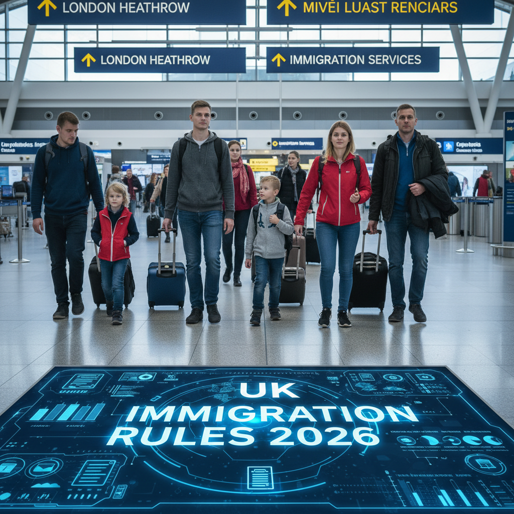 Kokios naujausios migracijos taisyklės lietuviams Jungtinėje Karalystėje 2026 metais?