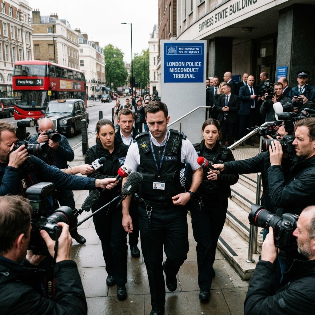 Londono policijos pareigūnas atleistas už elgesį socialiniuose tinkluose