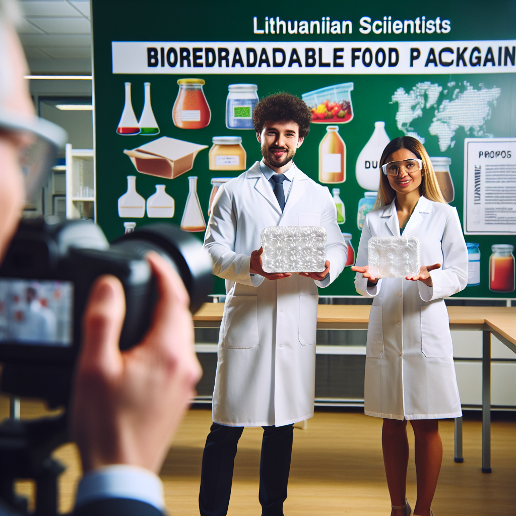 Lietuvos mokslininkai sukūrė biologiškai suyrančią maisto pakuotę