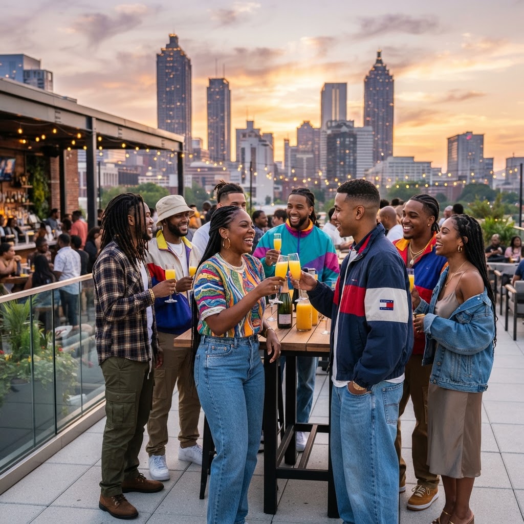 90S FINE Rooftop Brunch & Day Party