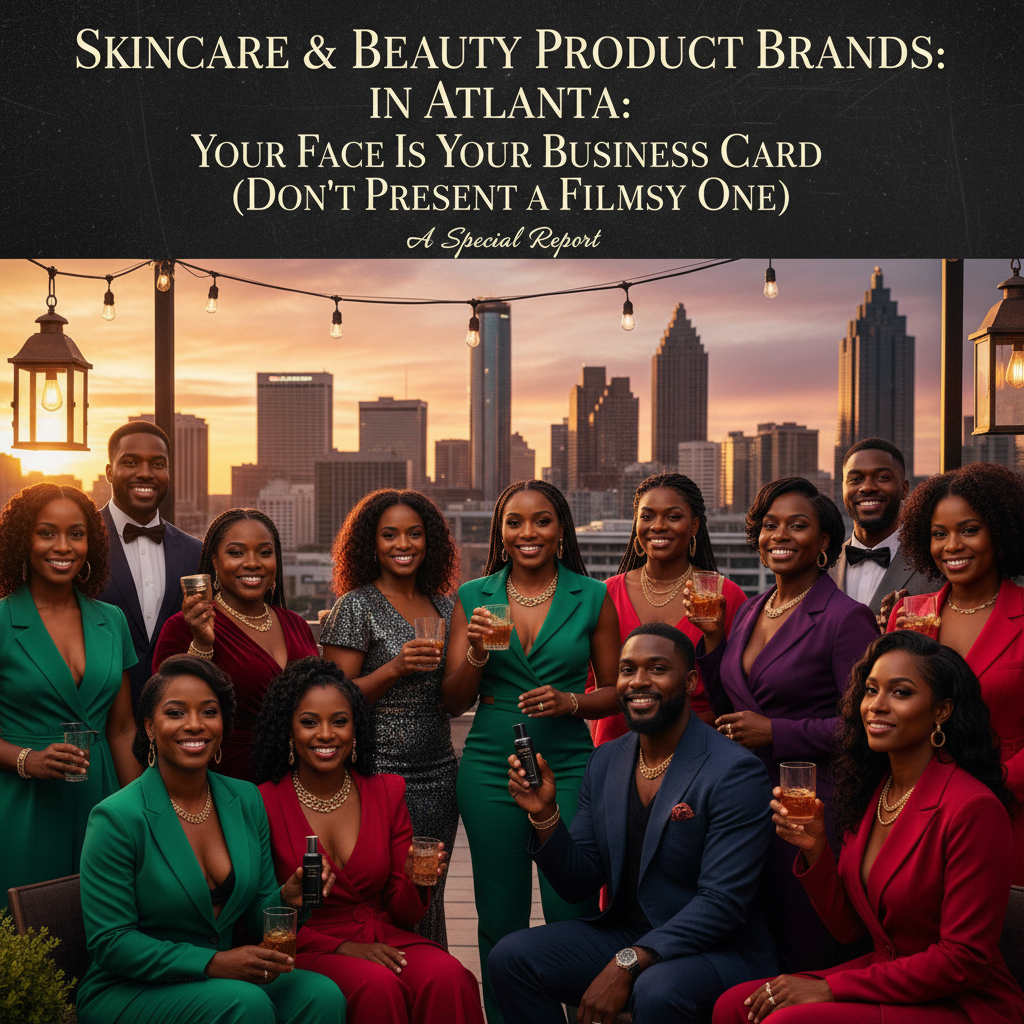 Skincare & Beauty Product Brands in Atlanta: Your Face Is Your Business Card (Don't Present a Flimsy One).