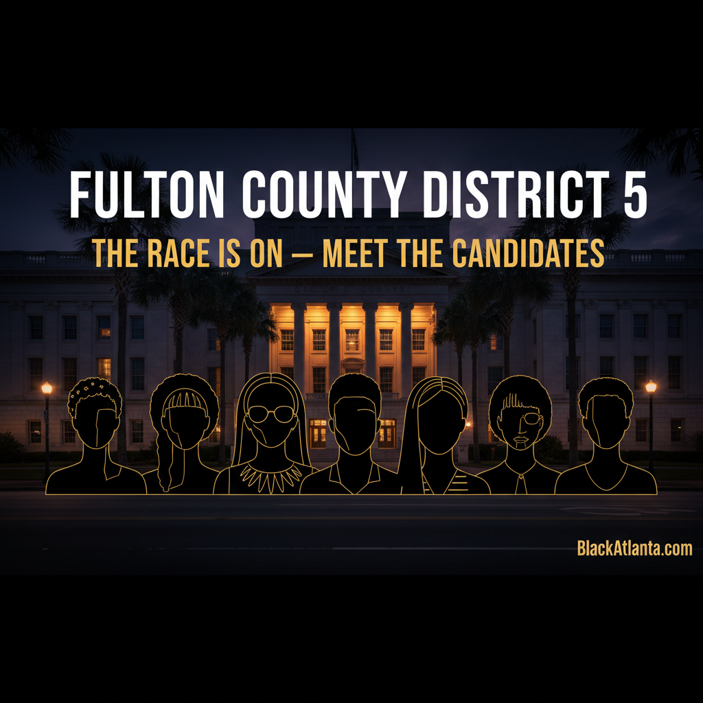 Five Candidates Step Up to Replace Marvin Arrington Jr. in Fulton County's Most Contested District 5 Commissioner Race