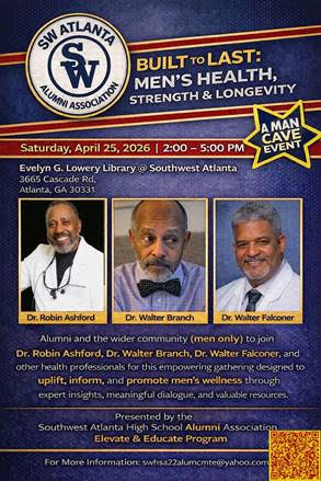 Black Men, It's Time to Talk: Southwest Atlanta Alumni Are Hosting a Men-Only Health Forum You Need to Attend