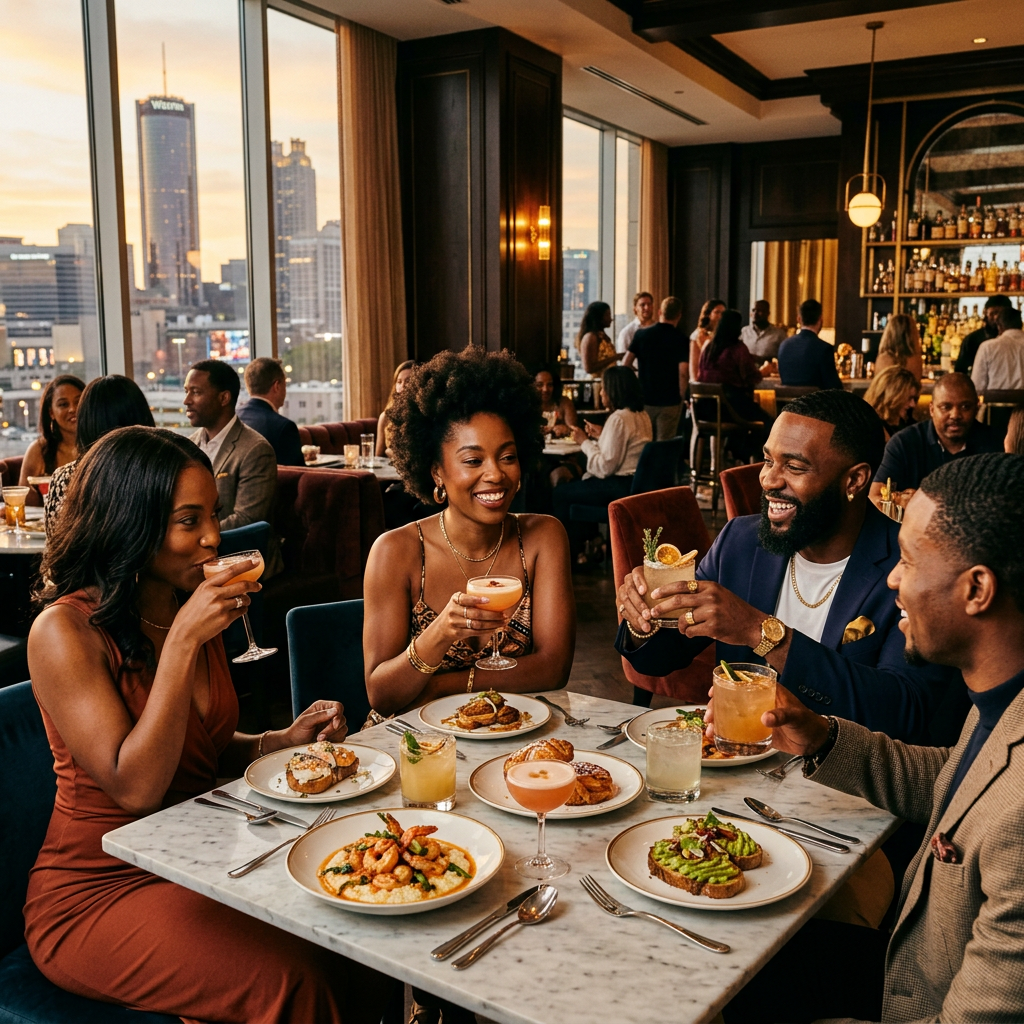 Brunch & Cocktail Bars in Atlanta: Separating the Social Climbers from the Savvy Sippers.