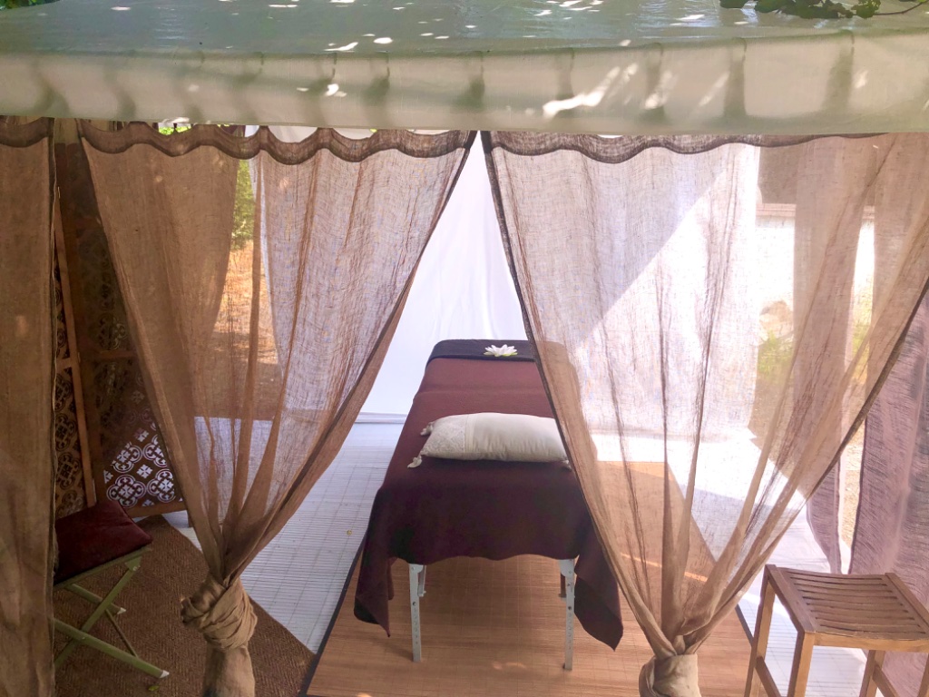 Massage en extérieur 5