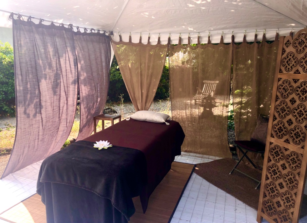 Massage en extérieur 1
